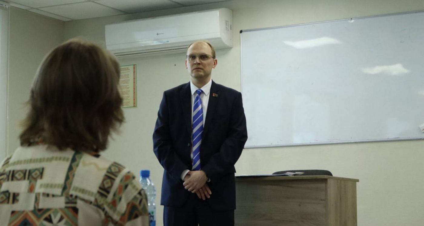 Представитель Министерства иностранных дел Республики Беларусь с гостевой лекцией на ФММП